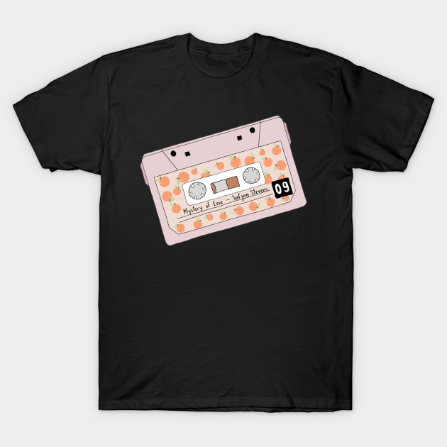 Mystery of Love Cassette T-Shirt by claysus